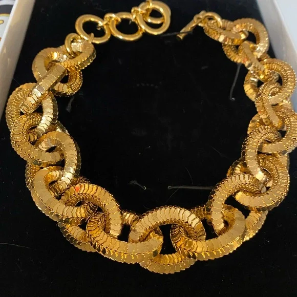 Moschino H & M 2018 limited Edition gold plated necklace - Picture 4 of 5